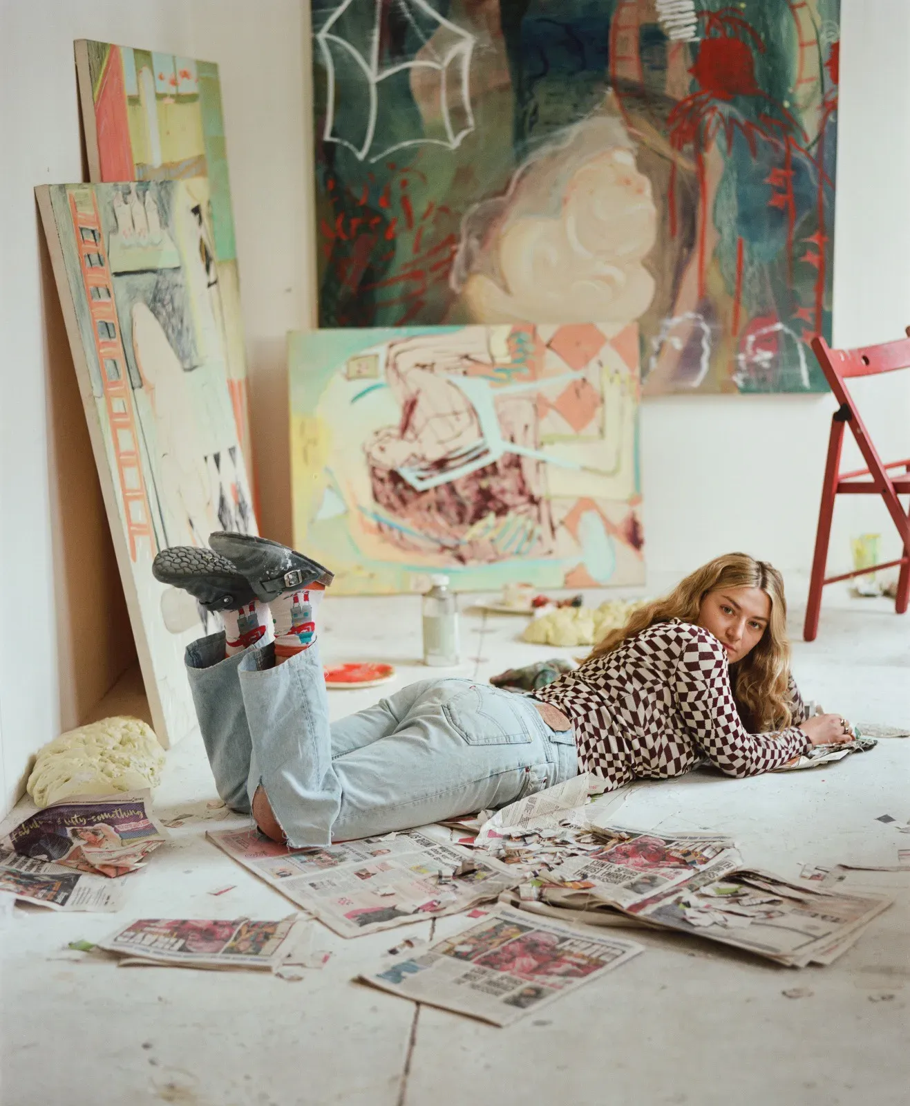 British artist Pippa El-Kadhi Brown