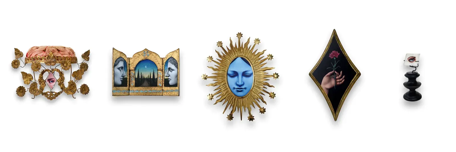 Samo Shalaby, studio work from his residency at La Serena
